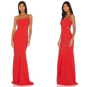Likely One Shoulder Maxi Dress